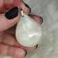 Colgante acero con piedra luna n°73