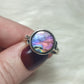 Anillo plata 925 con labradorita Espectrolita - ajustable número 2