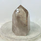 Punta cuarzo con rutilo y hematite - n° 50