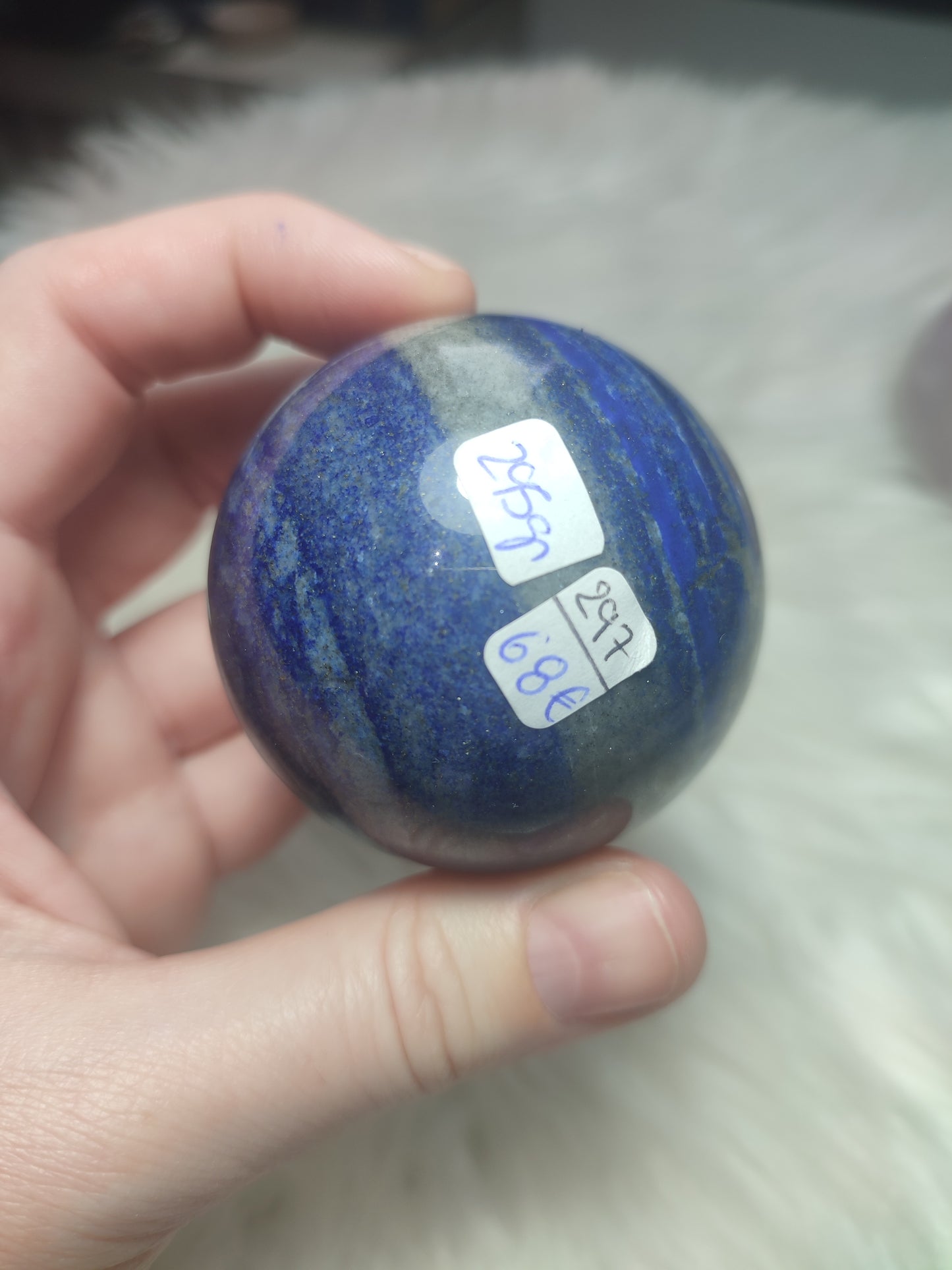 Esfera de lapislázuli 295 gramos
