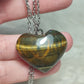 Collar corazón Ojo de halcón n°3