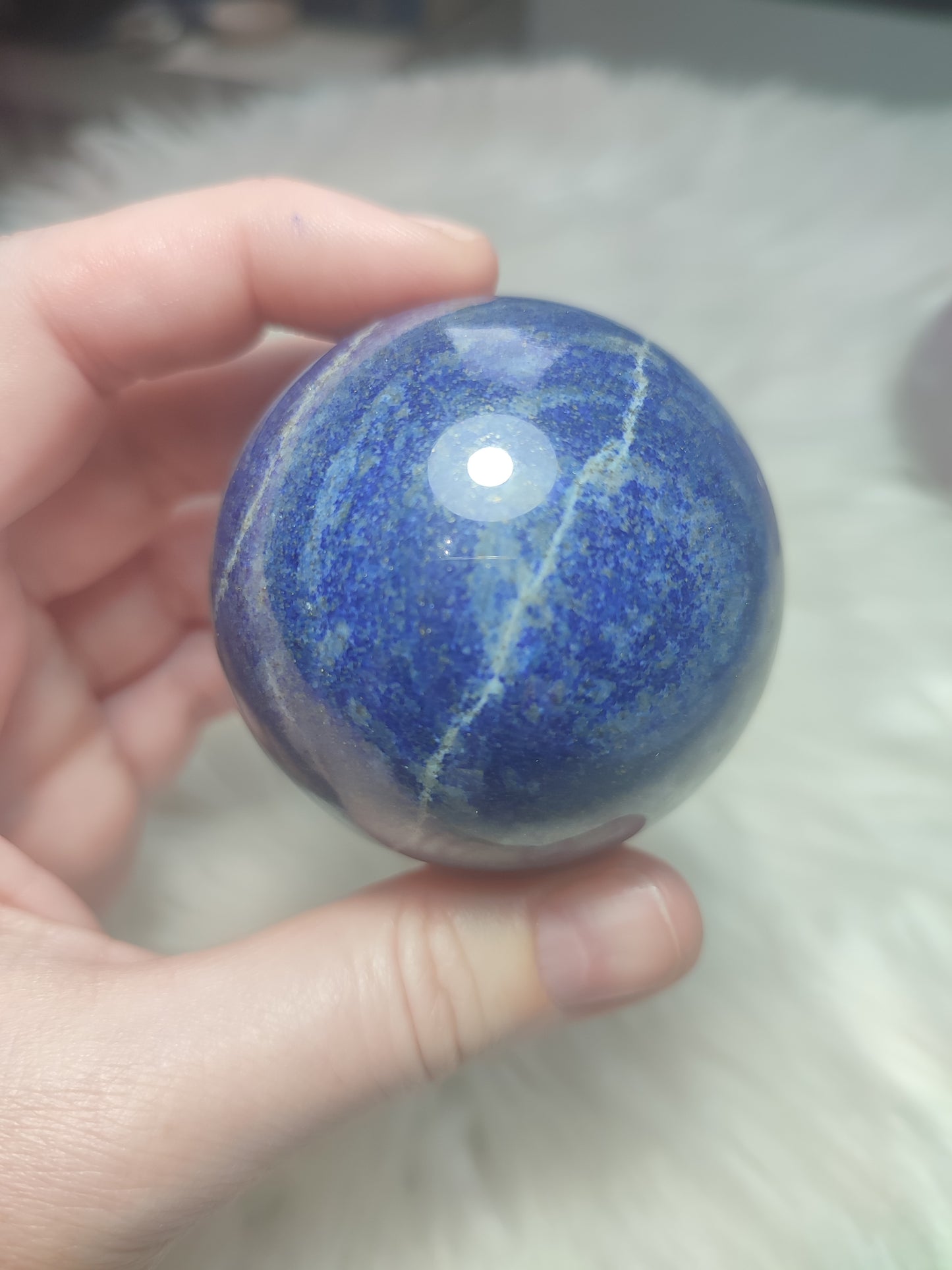 Esfera de lapislázuli 295 gramos
