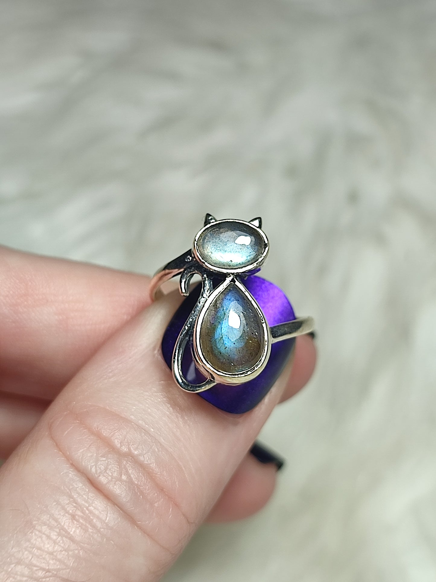 Anillo plata 925 Modelo Michi 😻