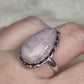Anillo baño de plata con kuncita n° 21