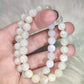 Pulsera elástica bolas 8 mm - Piedra Luna Silky Extra