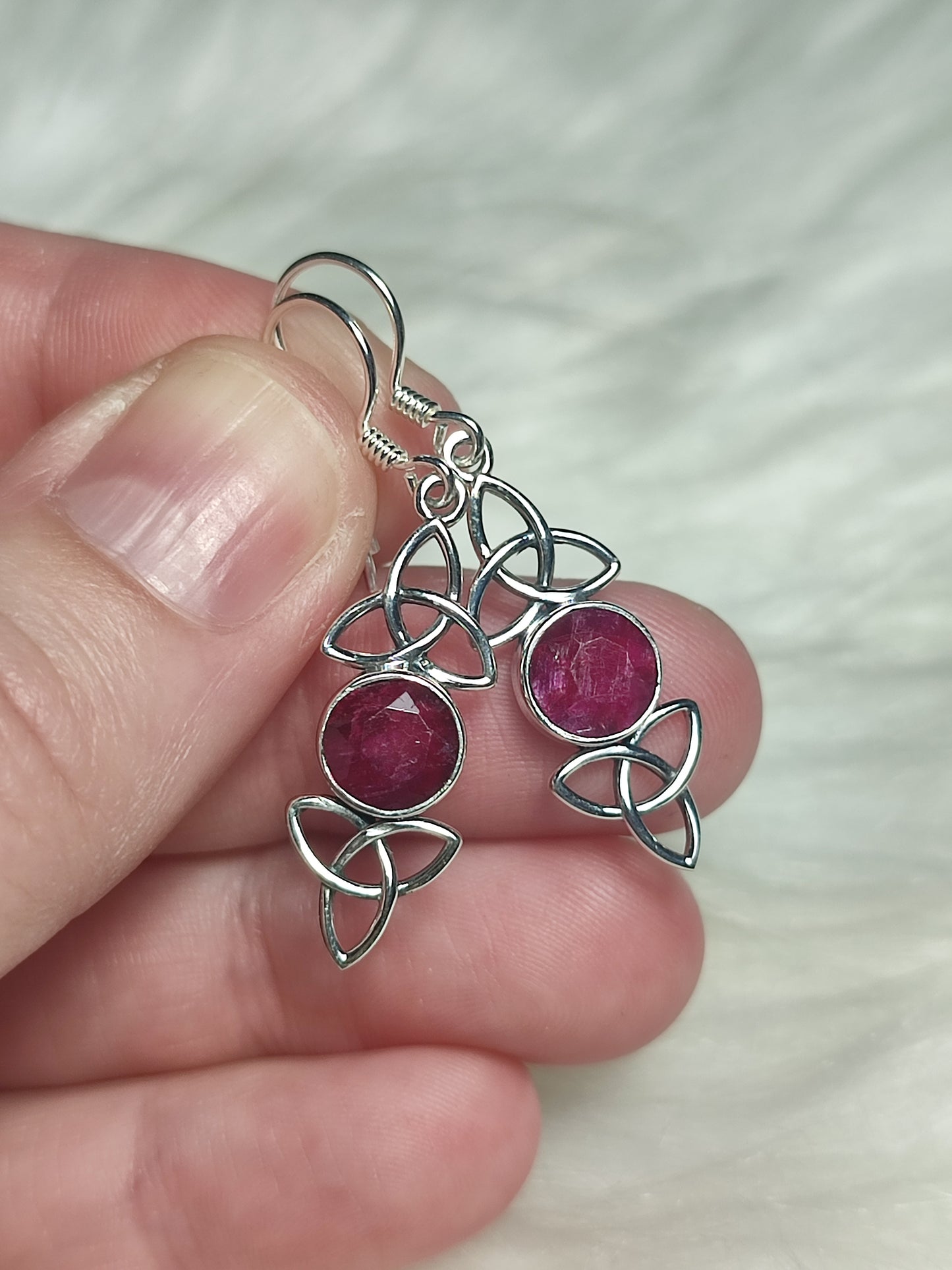 Pendientes plata 925 - Modelo Triketa Celta