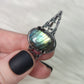 Brazalete ajustable con labradorita - n° 1