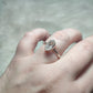 Anillo plata 925 con Diamante Herkimer Ajustable - VIDEO