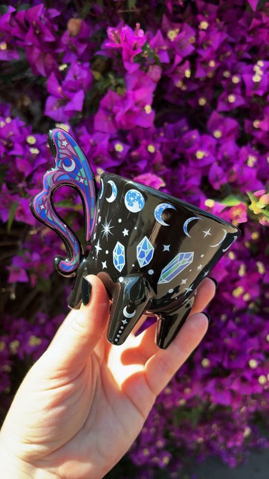 Taza Mariposa Nocturna