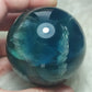 Esfera fluorita Azul alta calidad 415 gramos