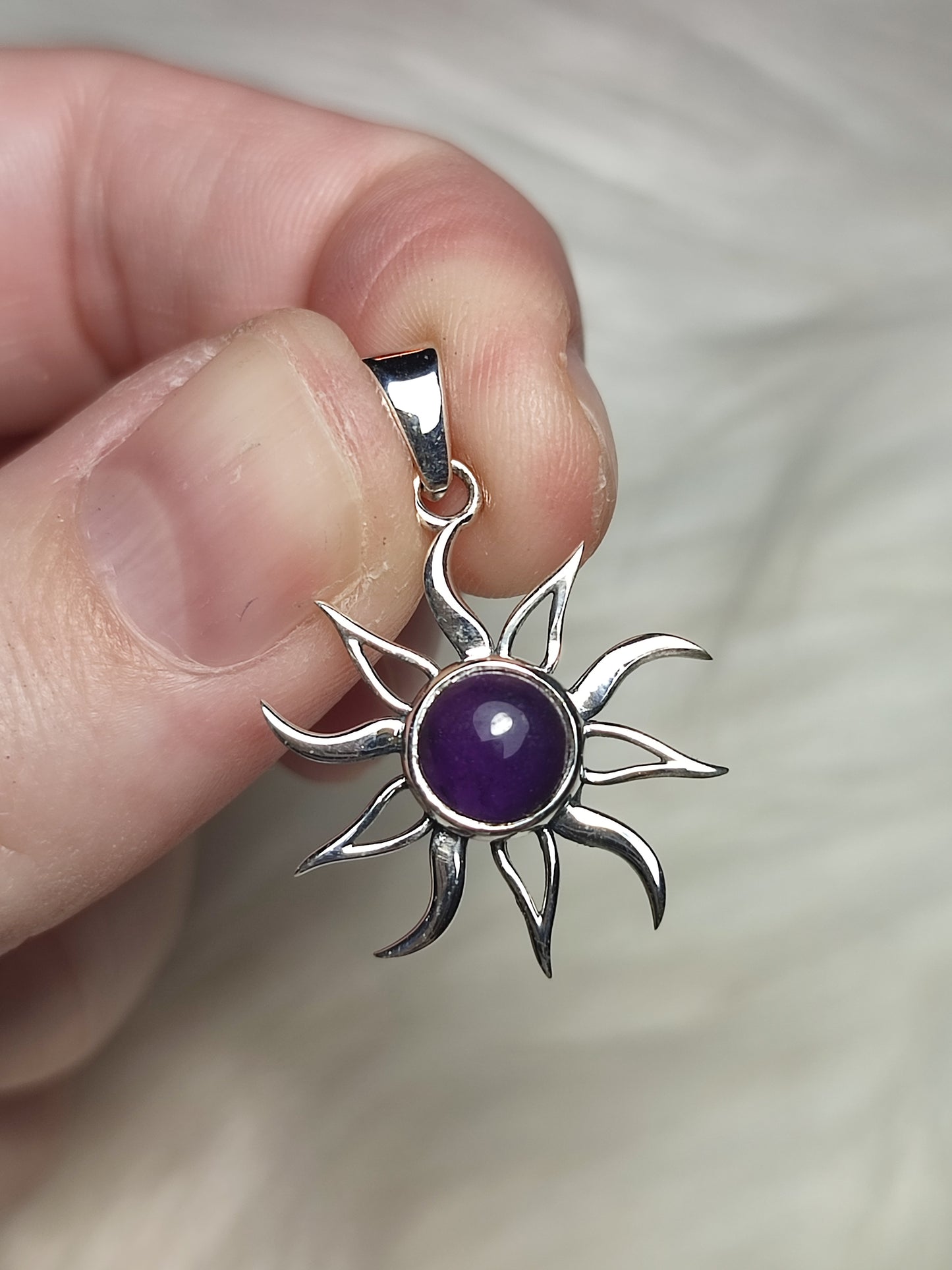 Colgante plata 925  Modelo Sol