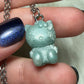 Collar Kitty amazonita n° 97