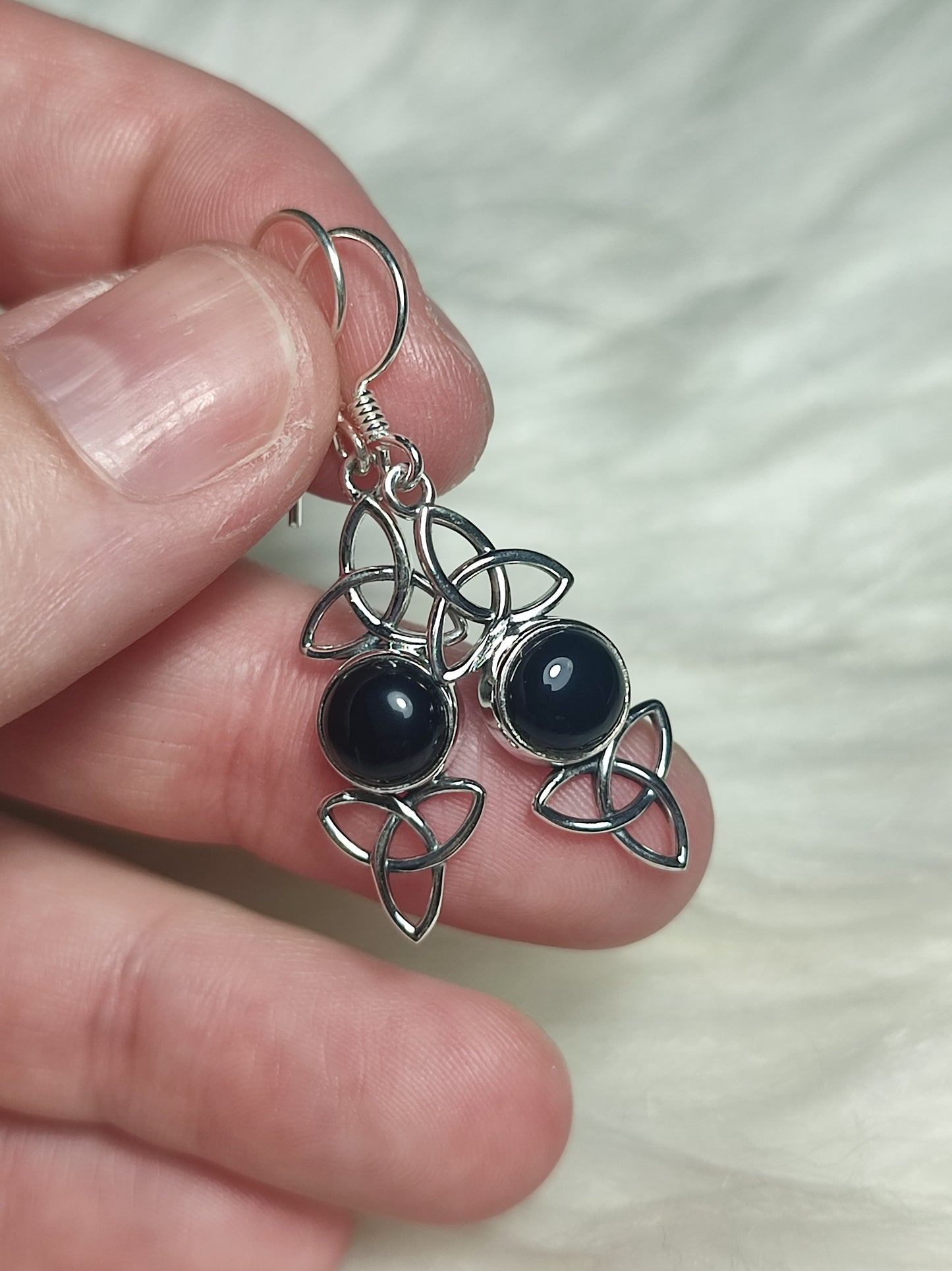 Pendientes plata 925 - Modelo Triketa Celta