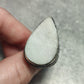 Anillo baño de plata con cuarzo cristalizado n°5