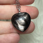 Colgante plata 925 hiperstena - corazón 373