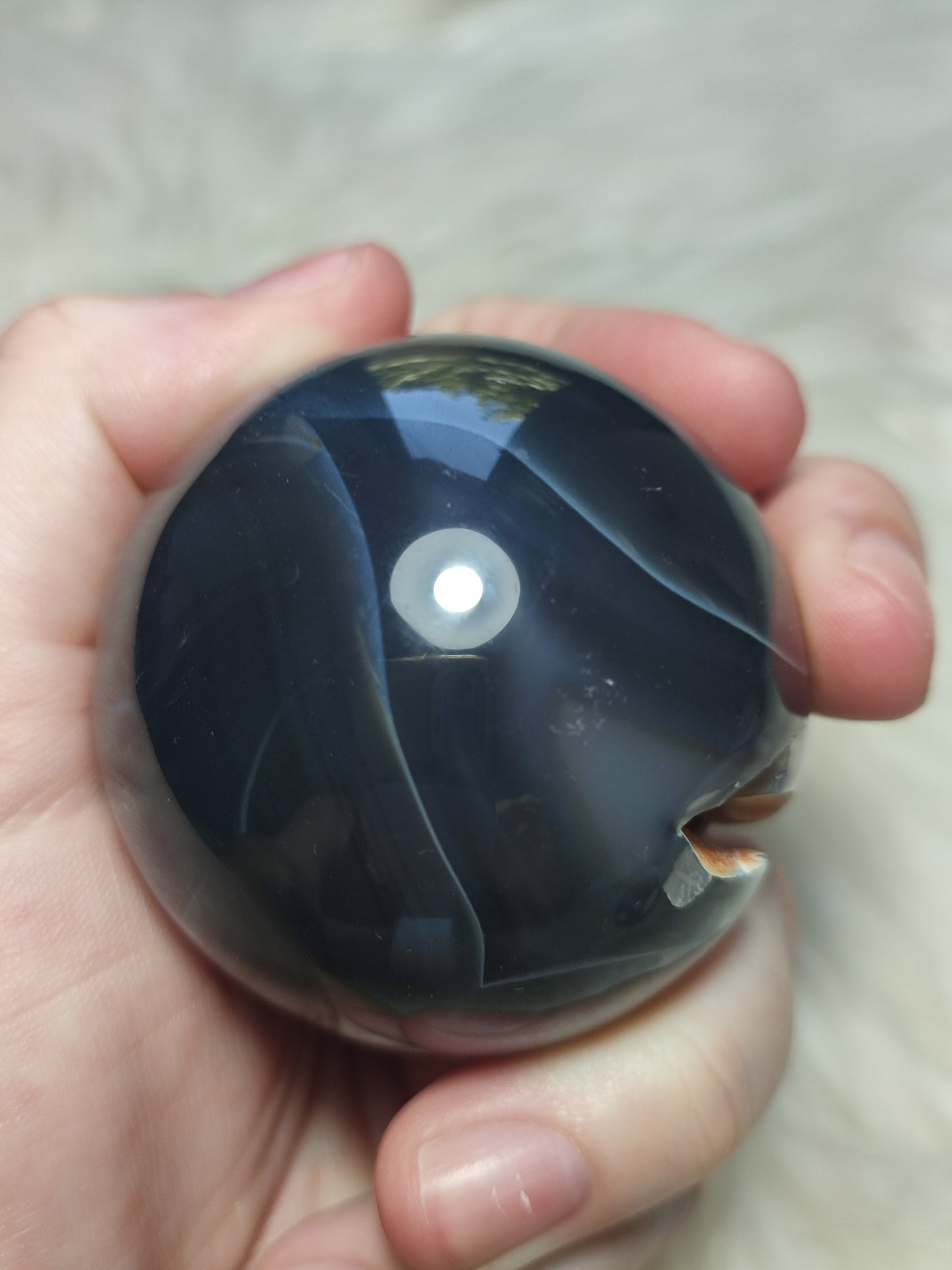 Esfera ágata orca n° 92