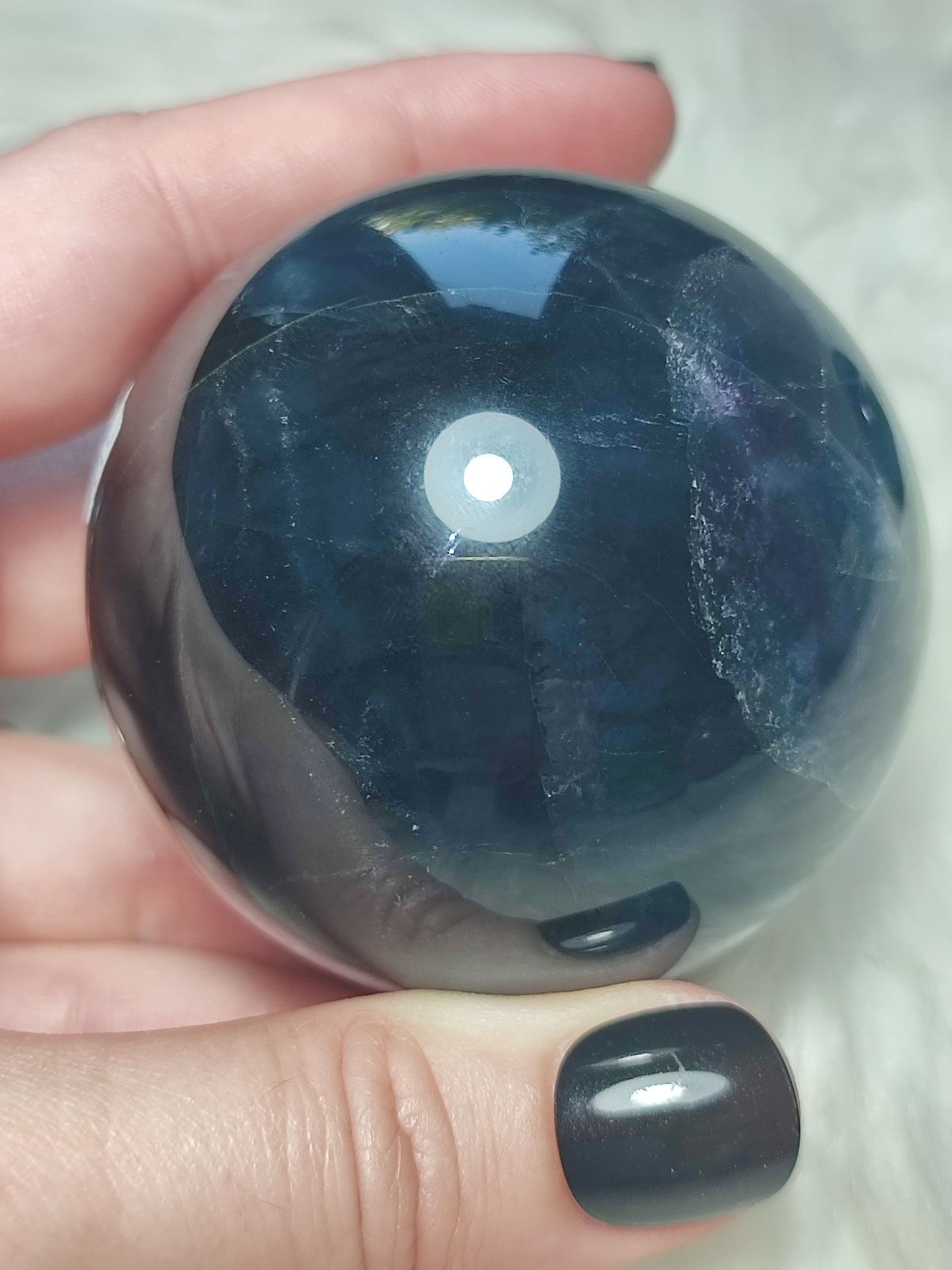 Espera fluorita azul de alta calidad n° 84