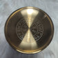 Plato de color bronce con Vegvisir Vikingo - Protección