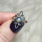 Anillo plata 925 Modelo Nudo de Bruja Ajustable