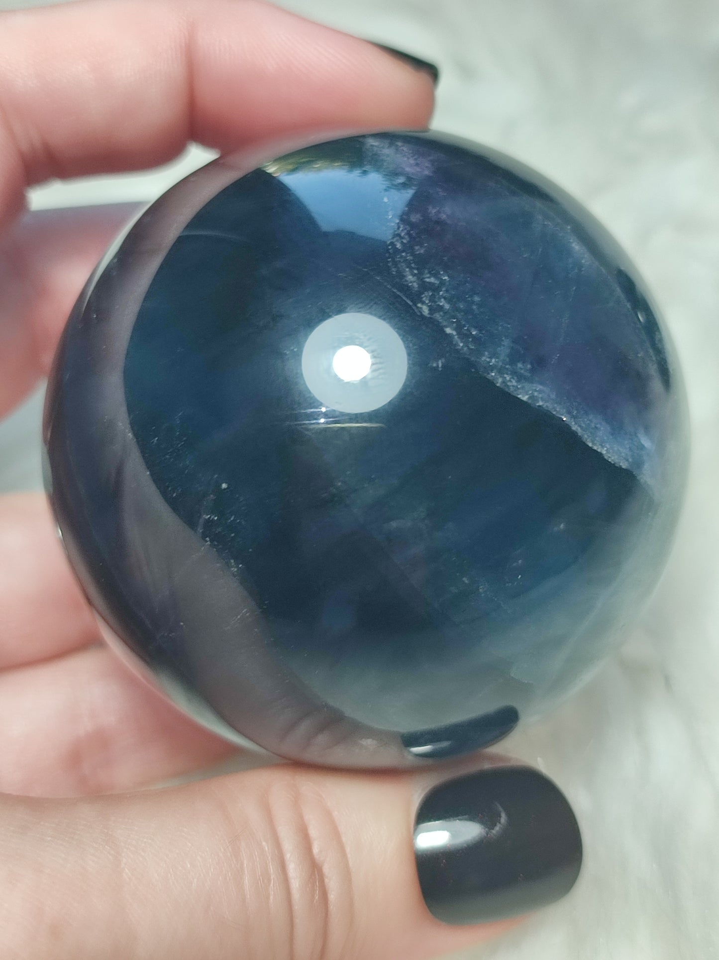 Espera fluorita azul de alta calidad n° 84