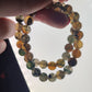 Pulseras mix ágata musgo y cornalina de 8 mm o 10 mm