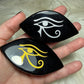 Ojo de Horus en obsidiana - 2 colores