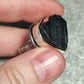 Anillo baño de plata con turmalina ref.20