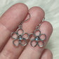 Pendientes plata 925 - Modelo Flor