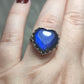 Anillo plata 925 con labradorita flash - ajustable n° 49