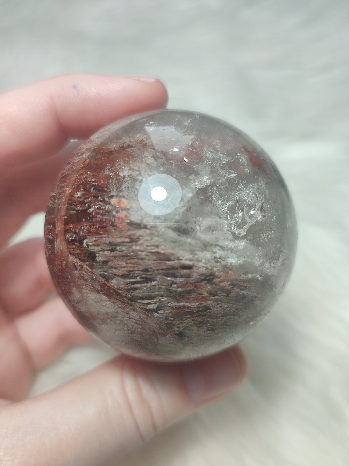 Esfera de cuarzo jardín extra n° 73 - video