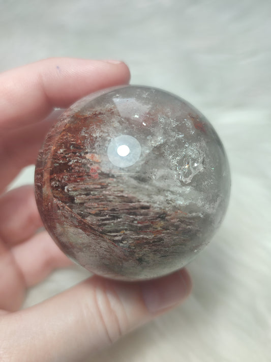 Esfera de cuarzo jardín extra n° 73 - video