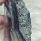Punta fluorita semi pulida alta calidad 341 gramos