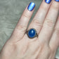 Anillo plata 925 con apatito alta calidad - ajustable n° 2