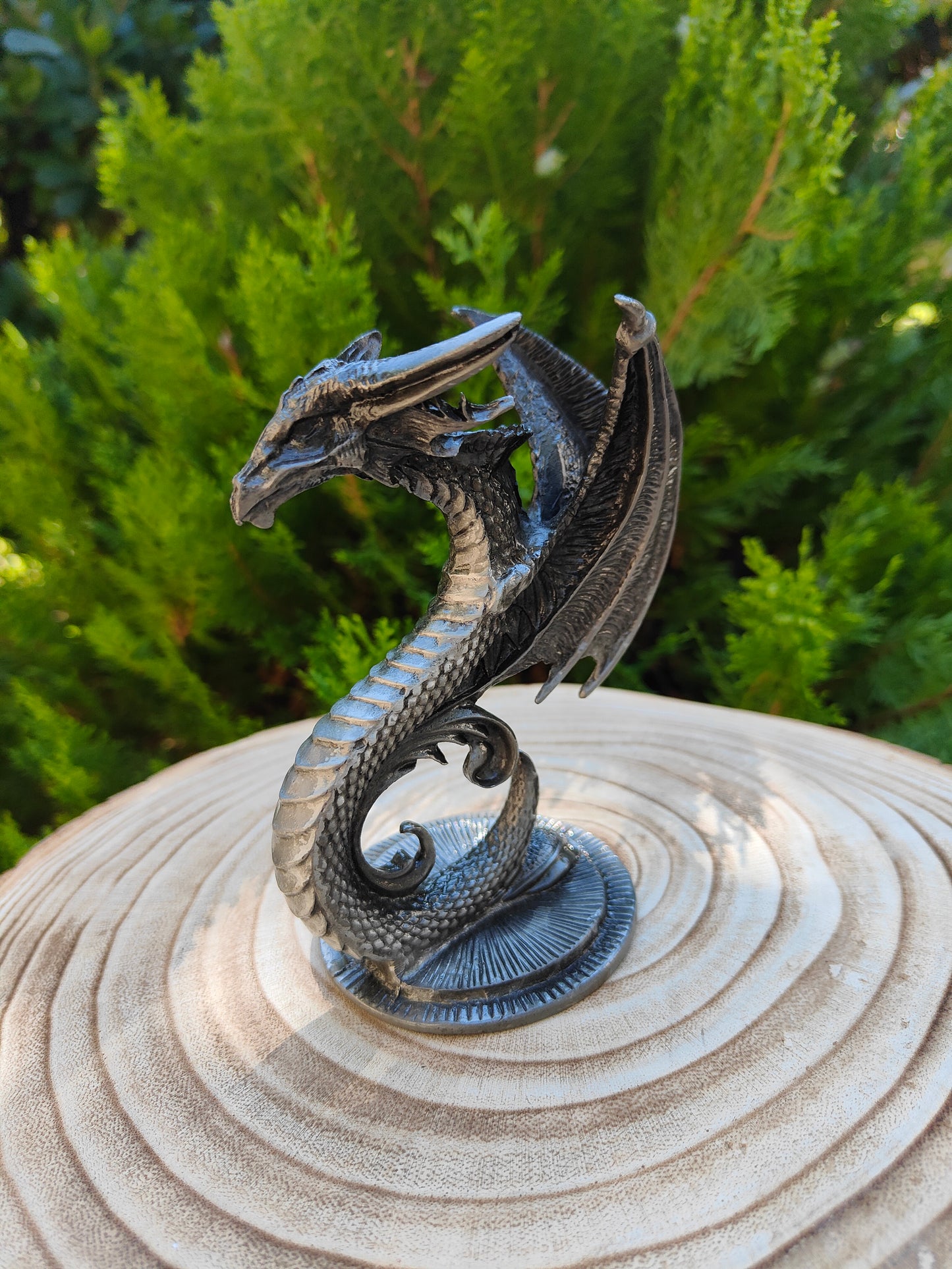 Peana Metal Dragón Marino