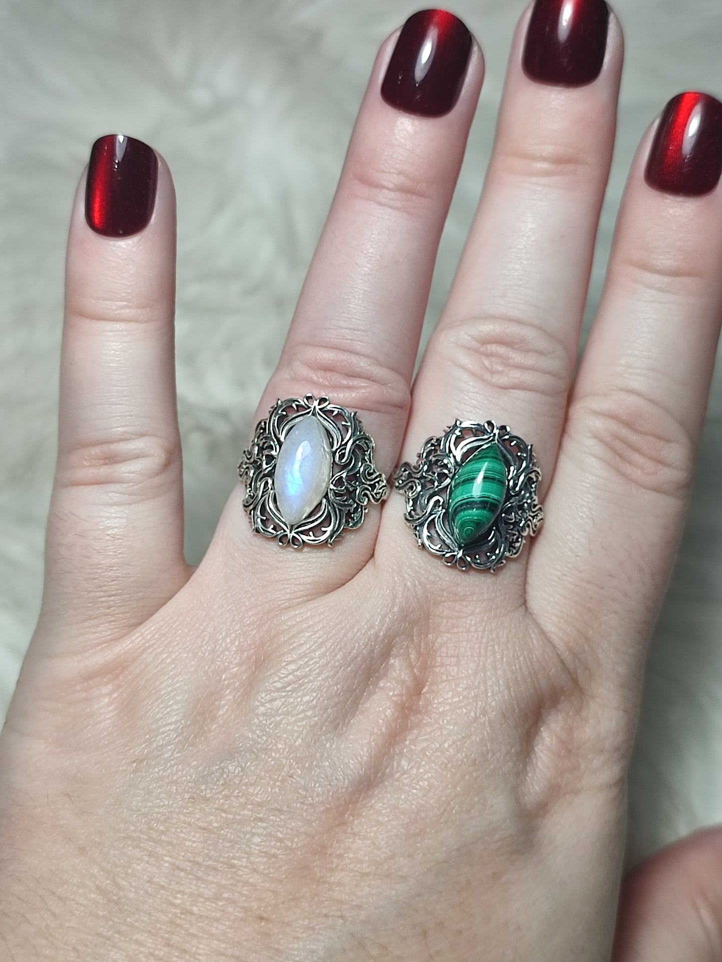 Anillo plata 925 Modelo Victoriano Ajustable