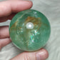 Esfera fluorita verde alta calidad n°40