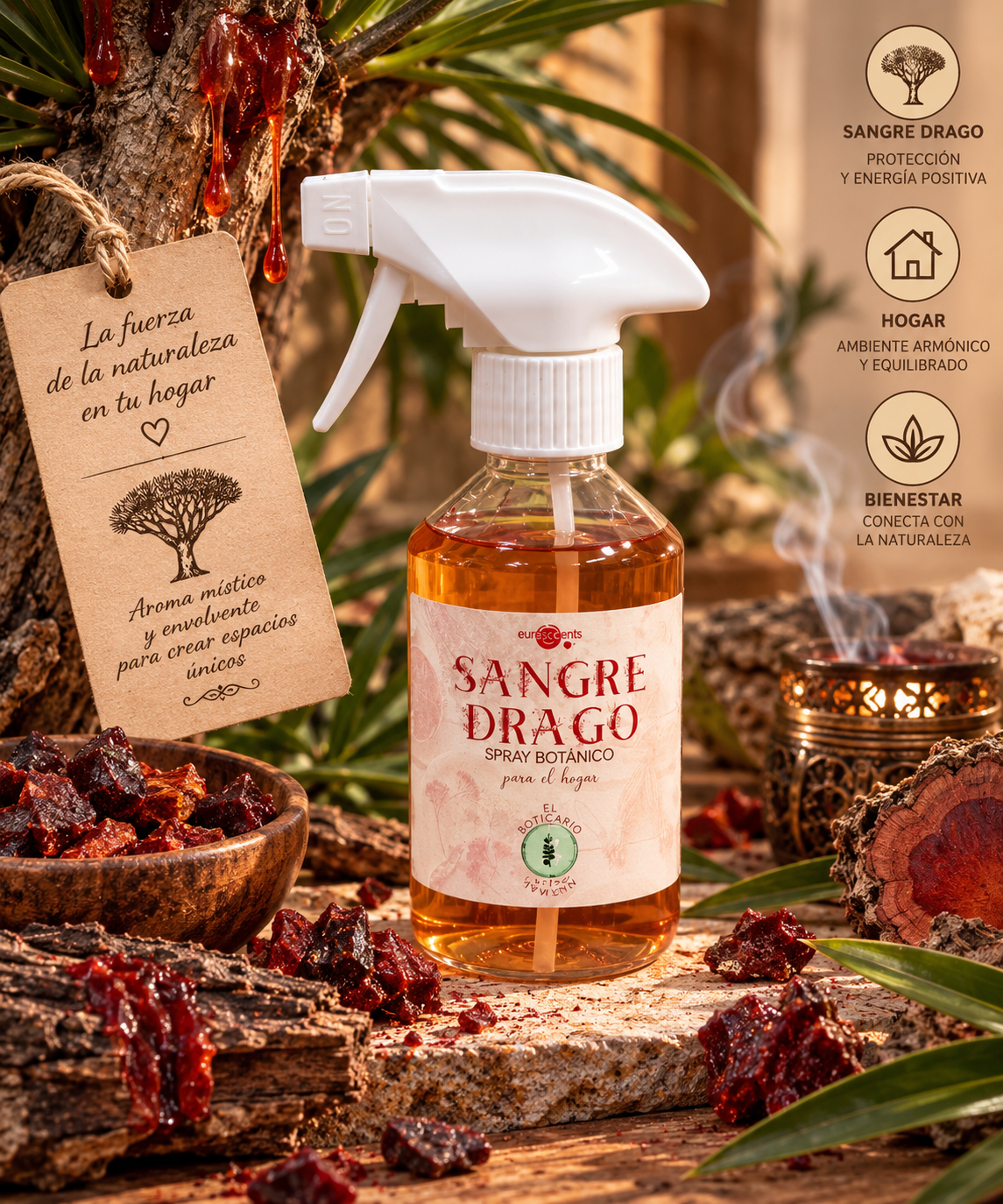 SPRAYS BOTÁNICOS PARA EL HOGAR