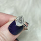 Anillo plata 925 con Diamante Herkimer Ajustable