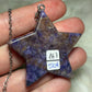 Collar estrella charoita n° 187 - Calidad Extra