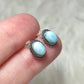 Pendientes plata 925 con larimar
