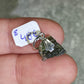Colgante plata 925 y moldavita n°8