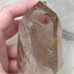Punta cuarzo con rutilo y hematite - n° 50