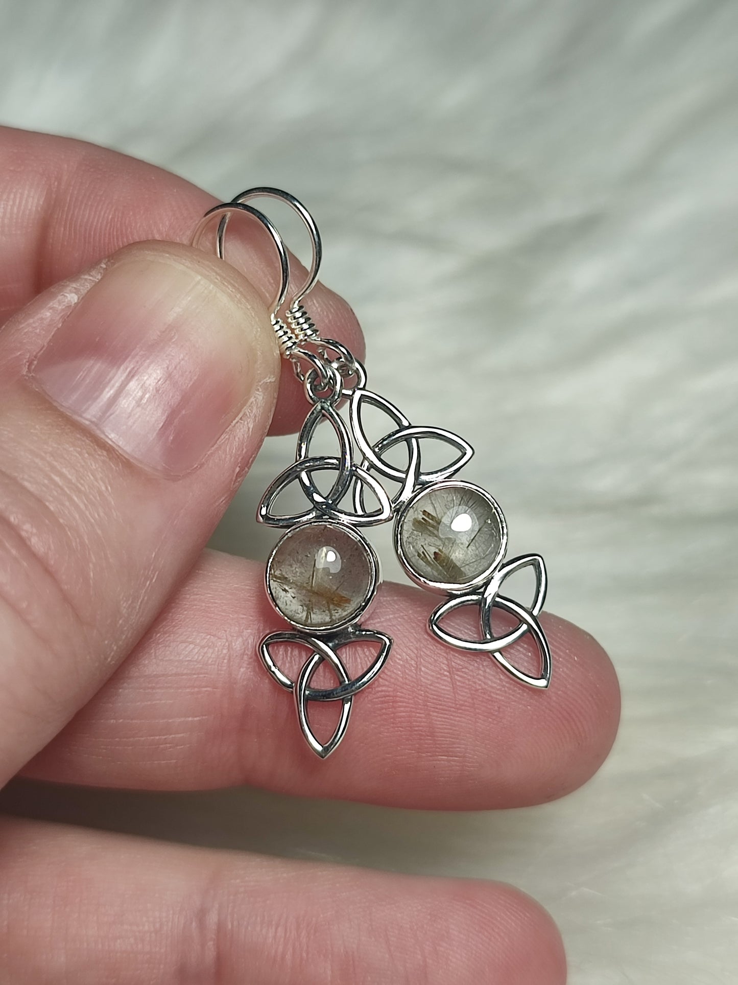 Pendientes plata 925 - Modelo Triketa Celta