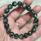 Pulsera unica esferas de serafinita extra 10 mm