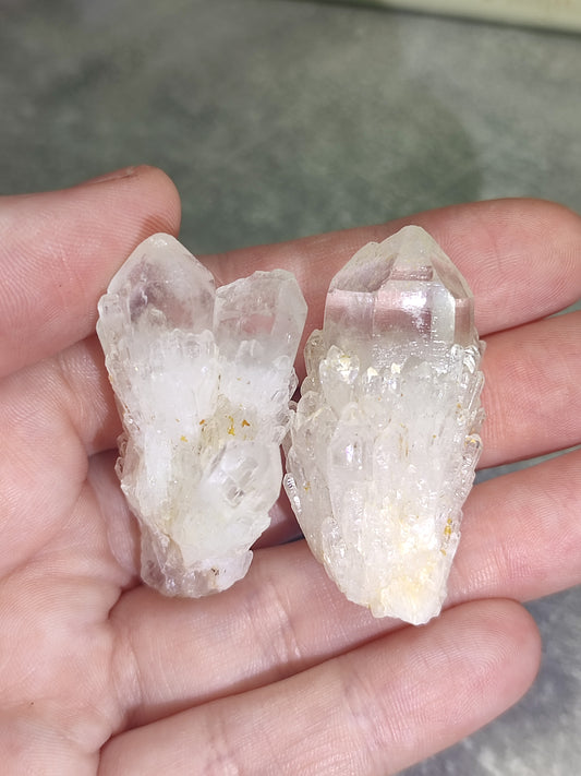 Pack cuarzo alcachofa - Maestro brotación ( 100 gr aprox )