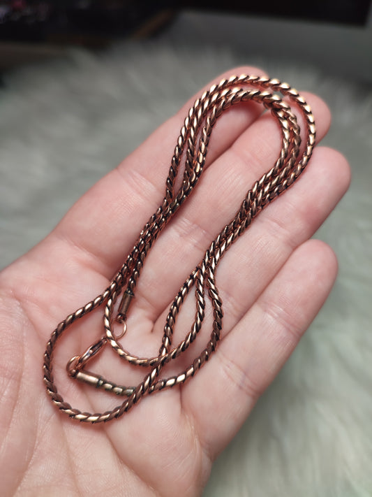 Cadena de cobre 60 cm