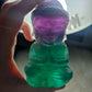 Buda fluorita multicolor 505 gramos