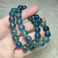 Pulsera elástica esferas de flúorita 10 mm