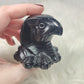 Busto Horus tallado en Obsidiana negra n° 28