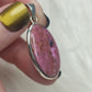 Colgante plata 925 con cobalto calcita n° 116